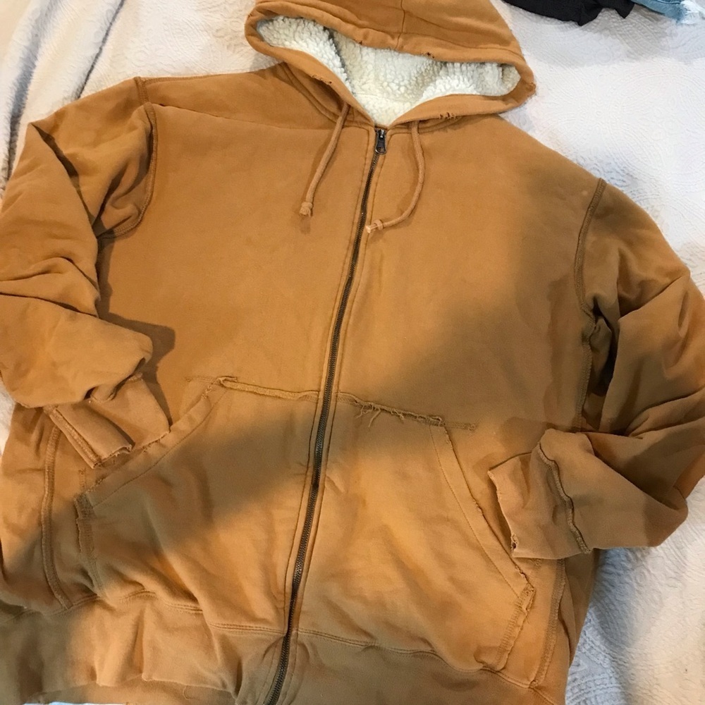 ▪️CHAMPS Sherpa Lined Zip Up